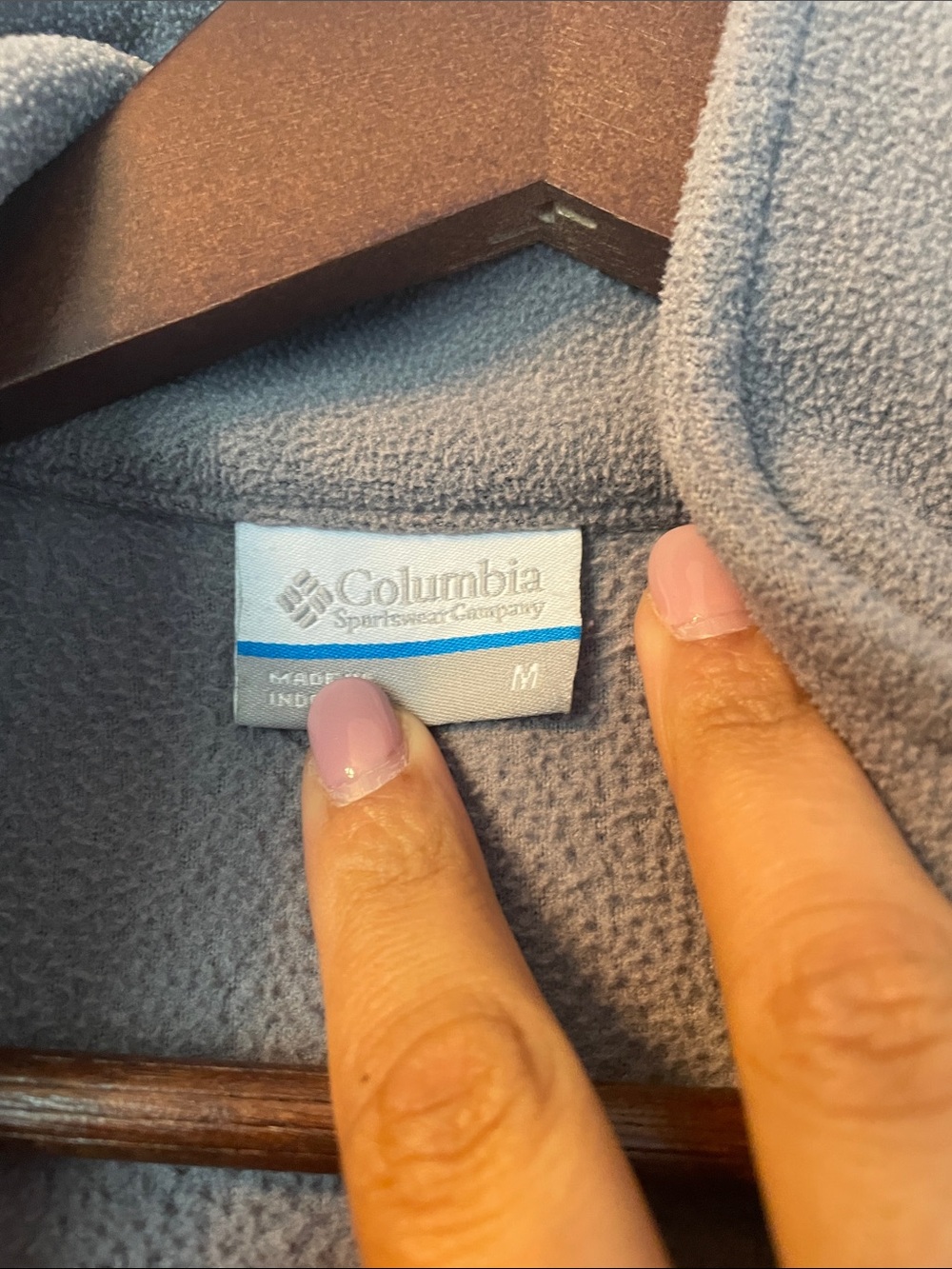 Columbia Gray Full-Zip Utility Fleece Jacket - Picture 2 of 2
